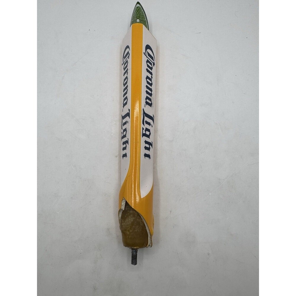 Broken Corona Light Beer Tap Handle With Lime Wedge Top